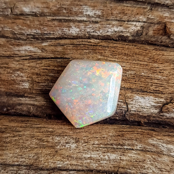 4.37ct Pipe Opal Pentagon