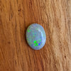 0.91ct Oval Cut Semi-Black Opal