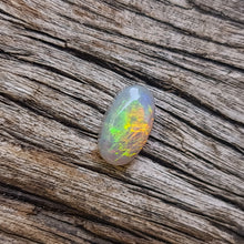  0.67ct Oval Cut Semi-Black Opal Cabochon