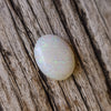 3.18ct Oval White Opal Cabochon