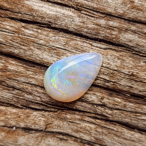 3.31ct Pear Cut Opal Cabochon