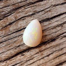  5.84ct Pear-Shaped White Opal Cabochon