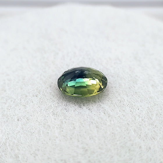 1.81ct Australian Parti Sapphire Oval Cut