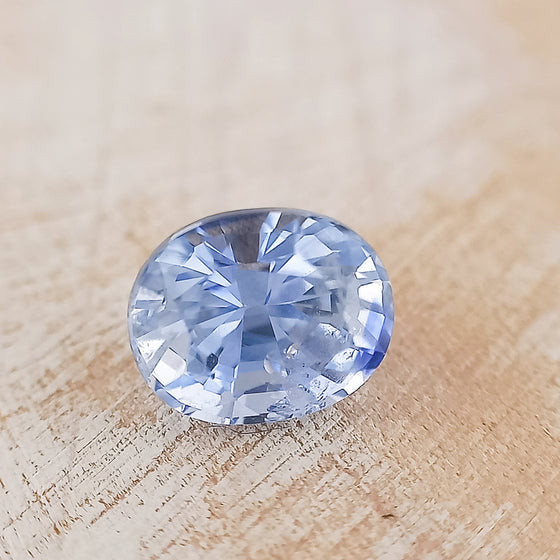 1.12ct Blue Sapphire Oval Cut