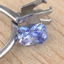  1.06ct Blue Sapphire Scissor Cut