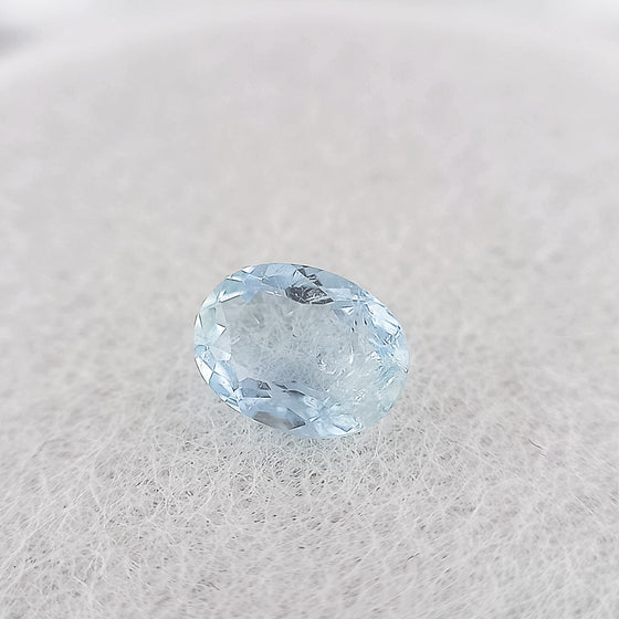 1.15ct 8x6mm Aquamarine Oval Cut