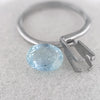 1.15ct 8x6mm Aquamarine Oval Cut