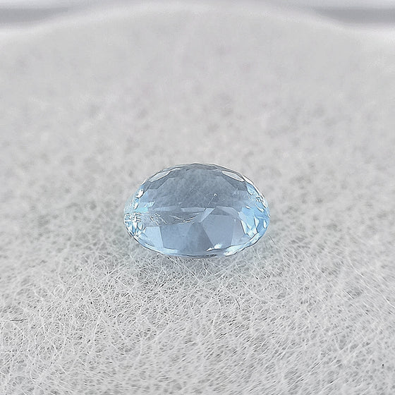 1.80ct 9x7mm Aquamarine Oval Cut