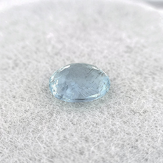 1.77ct 9x7mm Aquamarine Oval Cut