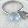 1.43ct 9x7mm Aquamarine Oval Cut