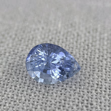  0.91ct Blue Sapphire Pear Cut