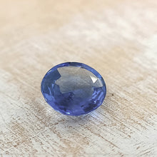  0.90ct Blue Sapphire Oval Cut