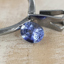  0.76ct Blue Sapphire Oval Cut