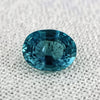 0.84ct Blue Tourmaline 7x5mm Oval Cut