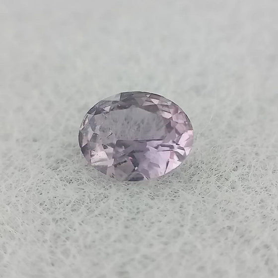 0.59ct Purple Sapphire Oval Cut