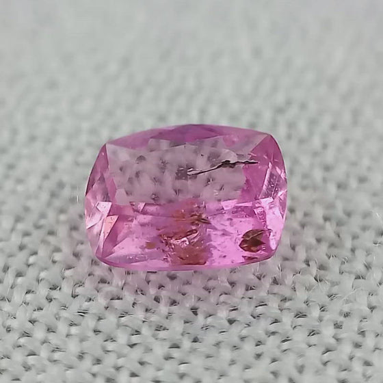 0.48ct Pink Sapphire Cushion Cut