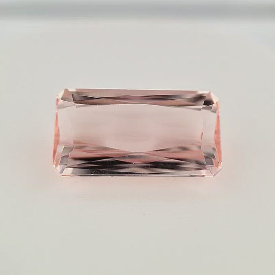 8.88ct Pink Morganite Emerald Cut