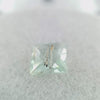 2.10ct Pale Blue Aquamarine Mixed Square Cut with Crystalline Inclusions