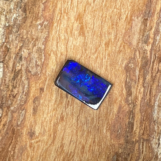 5.90ct Rectangular Cut Boulder Opal