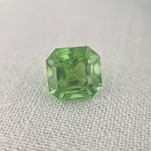  3.60ct Light Green Tourmaline Square Emerald Cut