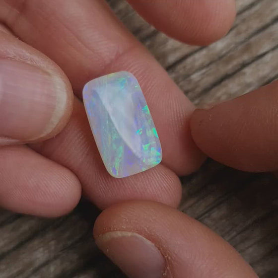 7.93ct Pipe Opal Cushion Cut