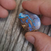 24.3ct Matrix Boulder Opal Free-Form Cabochon Cut