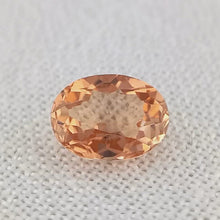  0.97ct Brownish Orange Tourmaline 7x5mm Oval Cut