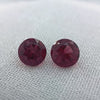 2.06ct Pink Garnet Round Cut Pair