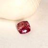 1.08ct Cushion Cut Deep Orange Pink Sapphire