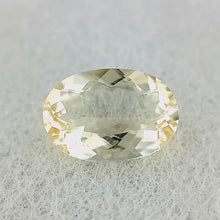  3.87ct Pale Yellow QLD Labradorite Oval Cut