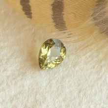  1.19ct Yellow Green Pear Cut Sapphire