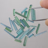 26ct Blue and Green Tourmaline Rods Rough