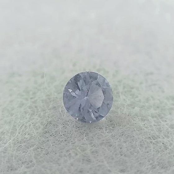 0.52ct Grey Sapphire Round Cut