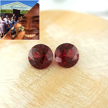  2.14ct Purple Mauve Garnet Round Cut