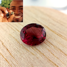  3.25ct Purple Mauve Garnet Oval Cut