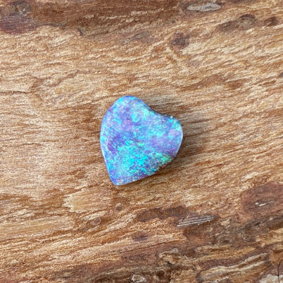 2.35ct Heart Shaped Boulder Opal