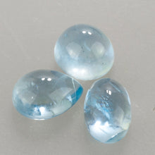  11.49ct Mixed Cabochon Cut Aquamarine Parcel