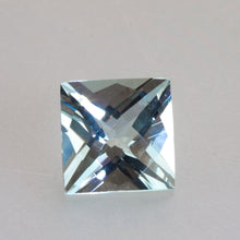  7.05ct Square Checkeboard Cut Aquamarine