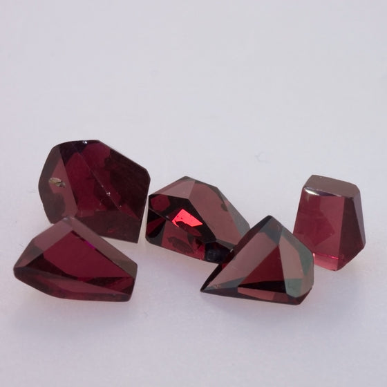 22.47ct Geo Cut Garnet Parcel