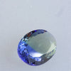 Unheated 2.81ct Oval Cut Bi-Colour Tanzanite