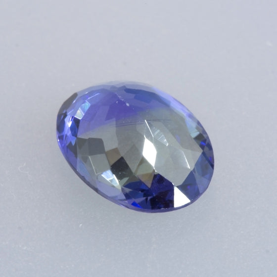 Unheated 2.81ct Oval Cut Bi-Colour Tanzanite