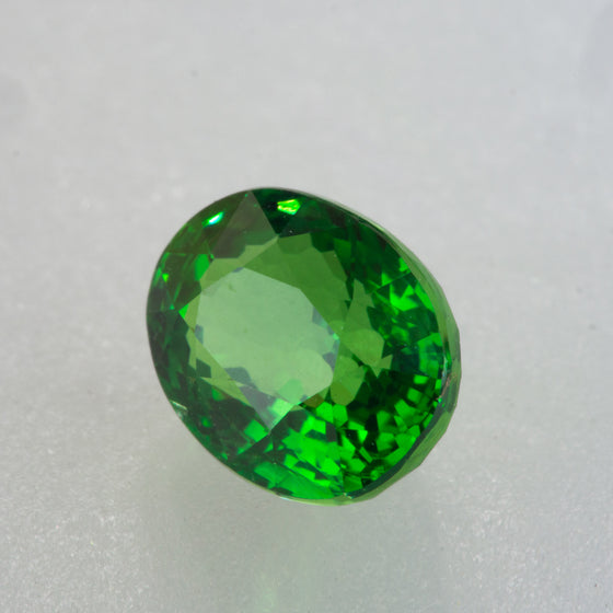 Top Grade 2.07ct Oval Cut Tsavorite Garnet