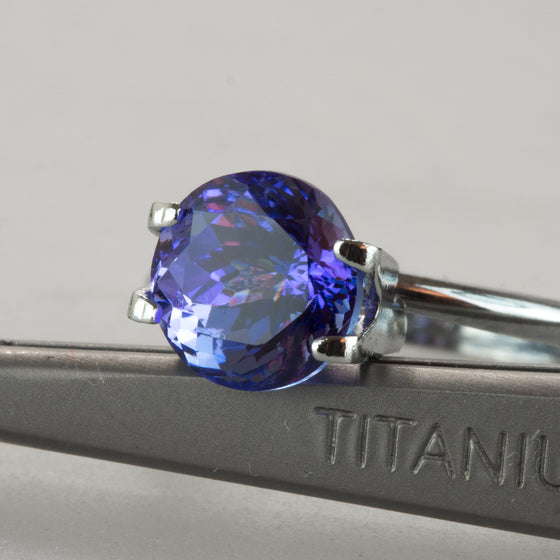 2.49ct Round Cut Tanzanite