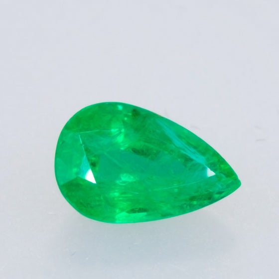 2.73ct Pear Cut Columbian Emerald