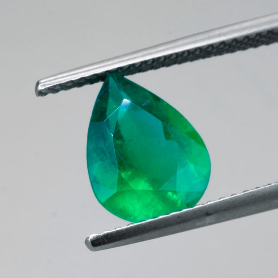 2.33ct Pear Cut Colombian (Muzo Mine) Emerald