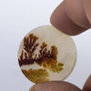 27mm Top Grade Indian Picture Agate
