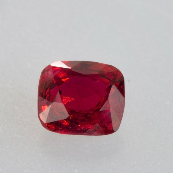 0.81ct Red Cushion Cut Spinel 