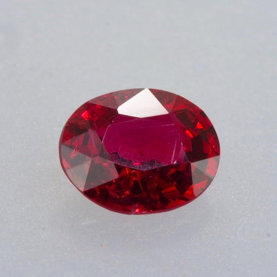 0.75ct Red Oval Cut Spinel 