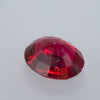 0.75ct Red Oval Cut Spinel 