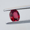 0.75ct Red Oval Cut Spinel 